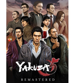 Yakuza 5 Remastered XBOX One Xbox One Key EUROPE